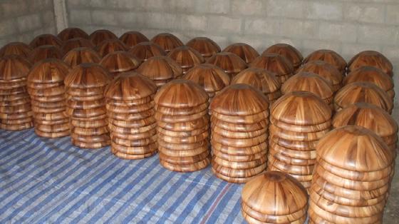 Acacia Staved Bowls