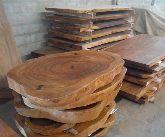 Acacia Live Edge Slabs Suar