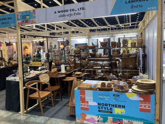 Exhibiting our woodenware in Bangkok